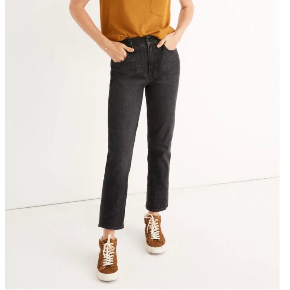 Madewell The Perfect Vintage Crop Jean in Sumner Wash